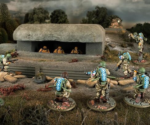 Warlord Games Firefly Airborne Infantry - United States Miniatures for Konflikt 47 Highly Detailed 28mm Scale Miniatures in Kuwait