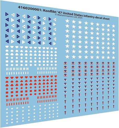Warlord Games Firefly Airborne Infantry - United States Miniatures for Konflikt 47 Highly Detailed 28mm Scale Miniatures in Kuwait