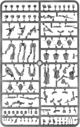 Warlord Games Firefly Airborne Infantry - United States Miniatures for Konflikt 47 Highly Detailed 28mm Scale Miniatures in Kuwait