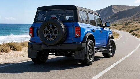No Drill Mud Flaps for Ford Bronco 2021-2025 2026 Mudflaps Splash Guard Front Rear Mudguard Off-Road Accessories (Not for Raptor/Sasquatch) in Saudi Arabia
