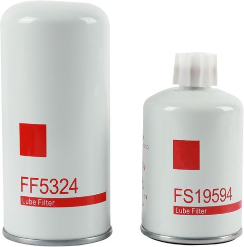 FF5324（FF100-2）Water Separator & FS19594 （WS100）Fuel Filter Compatible with Caterpillar, Freightliner, Peterbilt, Ford C7, C9, 3126 Engines AirDog I, II, II-4G Cummins Fuel Systems in Saudi Arabia