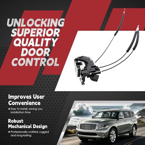 Nakkaa 80501-1LA0A Front Door Lock Actuator Front Left Driver Side Compatible with QX56 2011-2013 QX80 2014-2019 Armada 2017-2020 in Kuwait