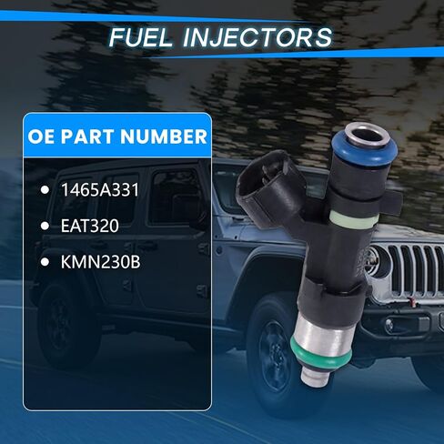 3pcs Fuel Injectors 1465A331 for Mitsubishi Colt Lancer ASX 1.3L 1.6L Engines Direct Replacement with Precision Calibration 10 Holes in Kuwait