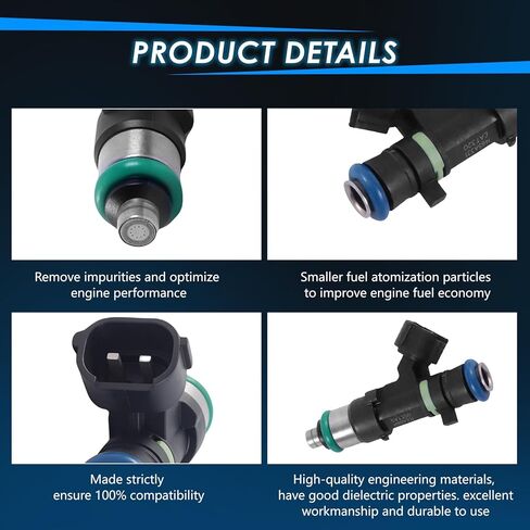 3pcs Fuel Injectors 1465A331 for Mitsubishi Colt Lancer ASX 1.3L 1.6L Engines Direct Replacement with Precision Calibration 10 Holes in Kuwait
