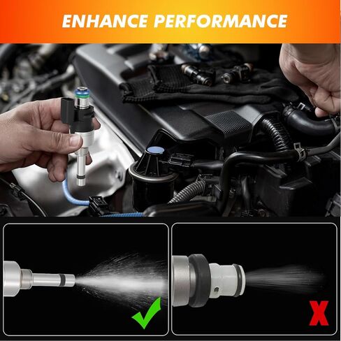 2014-2020 Fuel Injector Fit for Ford 2017-2019 Escape, 2014-2020 Fusion Sport, 1.5L L4, Replaces DS7Z-9F593-DA FJ1235 DS7Z-9F593-A in Kuwait