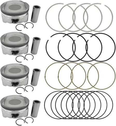 New 2AZFE Engine Pistons & Rings Kit STD For Toyota Matrix Camry Rav4 Scion 2.4L in Saudi Arabia
