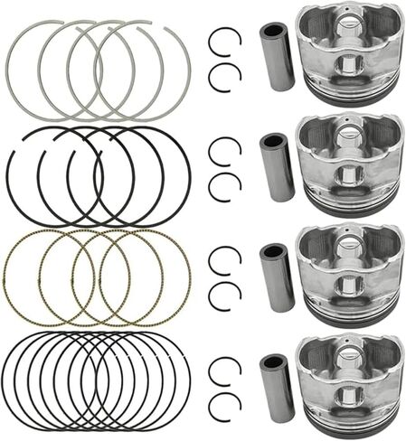 New 2AZFE Engine Pistons & Rings Kit STD For Toyota Matrix Camry Rav4 Scion 2.4L in Saudi Arabia