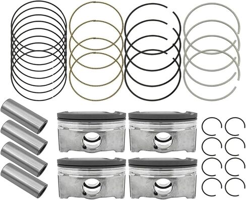 New 2AZFE Engine Pistons & Rings Kit STD For Toyota Matrix Camry Rav4 Scion 2.4L in Saudi Arabia