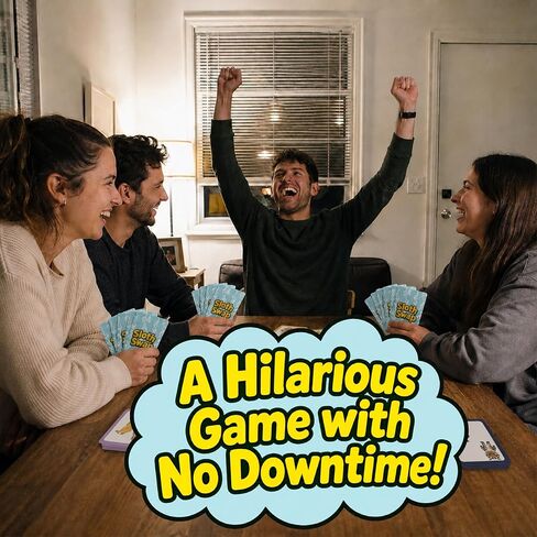 Niche Nation Sloth Swap Fast-Paced Card Game - Sloth Gifts - The Chaotic Sloth-Themed Card Game Everyone Plays at Once - High-Energy Game for Kids & Adults - Ages 7+, 2-5 Players in Saudi Arabia