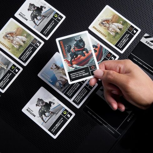 Dogs With Jobs: Odd Jobs Expansion – Card Game Expansion Pack (30 Dog Cards + Rulebook) – Adds 5 Unique Dogs – Requires Base Game – Ages 7+ - Lab 380 Games in Saudi Arabia