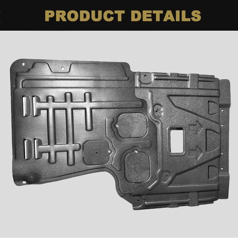 1PCS Front Engine Splash Shield Fit for Cadillac ATS 2013-2018 Engine Splash Guard Suitable for ATS Thickening Front Engine Cover Mud Flaps in Kuwait