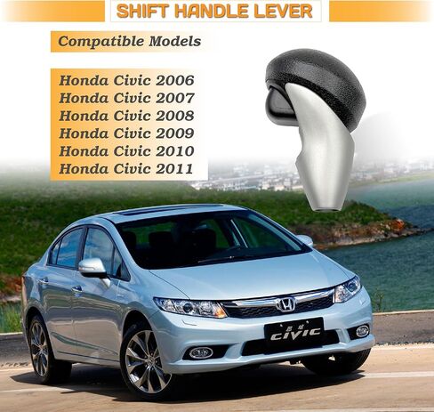 Honda Civic 2006-2011 Automatic Gear Shift Knob Handle 54130-SNA-A81 Replacement in Saudi Arabia