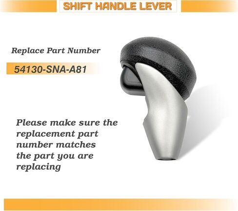 Honda Civic 2006-2011 Automatic Gear Shift Knob Handle 54130-SNA-A81 Replacement in Saudi Arabia