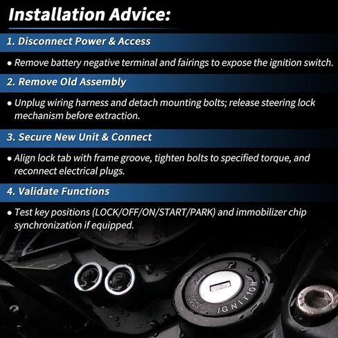 Ignition Key Switch Ignition Switch Lock Set No.3711007G00/3711005G00/3711009F00 for ARCTIC CAT 250 2X4 2000-2005 ATV 1 Set in Kuwait