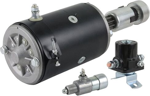 RAREELECTRICAL New 6V Cw Starter Drive Solenoid Ignition Switch Complete Kit Compatible With 1946-1952 Ford 8N Late Production 2N Farm Tractor 4-Cyl 2.0L Gas Classic Antique 12336880 U938 9N-11002 in Kuwait