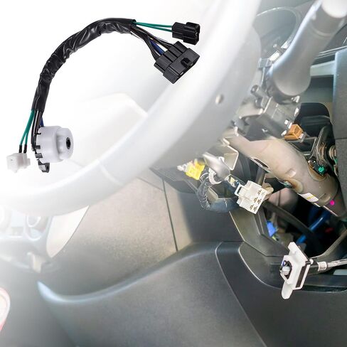 X AUTOHAUX 1 Pcs 84450-35060 Ignition Switch Ignition Key Switch for Toyota Pickup 1984-1989 Black in Kuwait