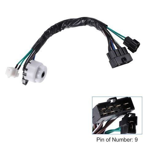 X AUTOHAUX 1 Pcs 84450-35060 Ignition Switch Ignition Key Switch for Toyota Pickup 1984-1989 Black in Kuwait