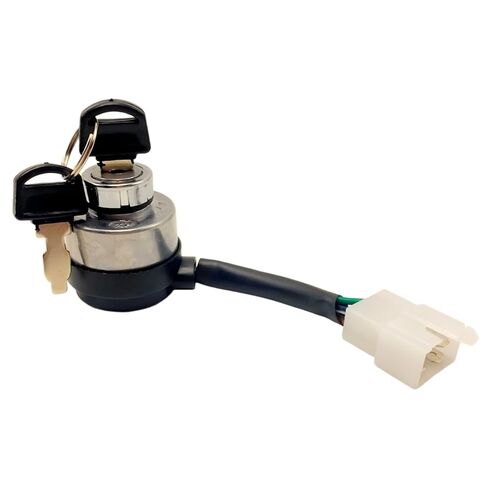 4-Pin Ignition Switch with 2 Keys for AGT-H15R DHKG-H15 Mini Excavator, Replacement Key Start Ignition Switch Kit for Small Excavator in Saudi Arabia