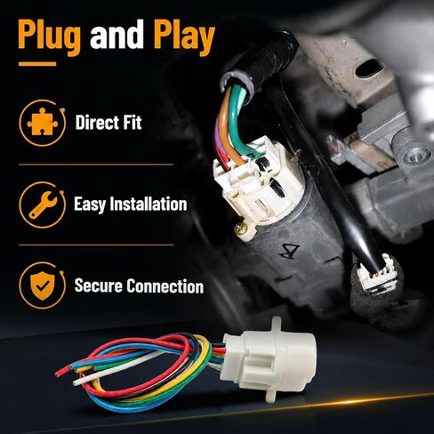 Ignition Starter Switch Compatible with Infiniti G20 FX35 FX45 I30 I35 Nissan Juke Versa Titan Frontier March Sentra Replace # 487500M000, 487500M010 in Saudi Arabia