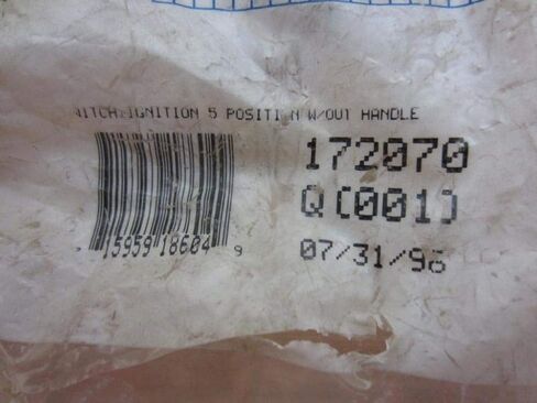 Miller 172070 Switch,Ignition 5 Position W/Out Handle in Kuwait