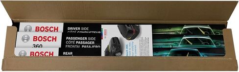 BOSCH B36013 360 استبدال كامل لشفرة ممسحة السيارة - يتضمن شفرات الشعاع الأمامي (زوج) + شفرة ممسحة خلفية (1) - 22 بوصة/22 بوصة/13 بوصة in Kuwait