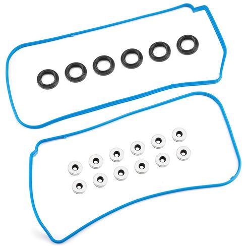 Valve Cover Gasket Set Compatible with 2008-2017 Honda Accord Crosstour Odyssey Pilot Ridgeline Acura MDX RDX RL TL TSX ZDX 3.5L 3.7L V6, Valve Cover Gasket Kit VS50773R VS50558 in Saudi Arabia