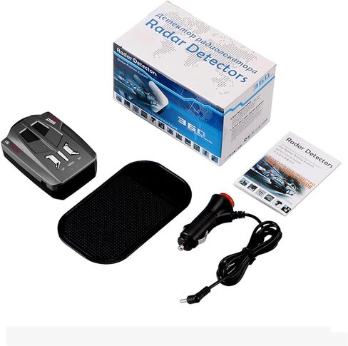 Car Detector,360 Degree Speed Detection Electronic Dog with Voice Alert LED Display Long Range 800M for Highway City Driving in Kuwait
