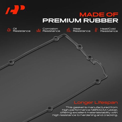 A-Premium Engine Valve Cover Gasket Set Compatible with Hyundai Sonata 1999-2005, Santa Fe 2001-2006 & Kia Optima/Magentis 2001-2006, 2.4L in Kuwait