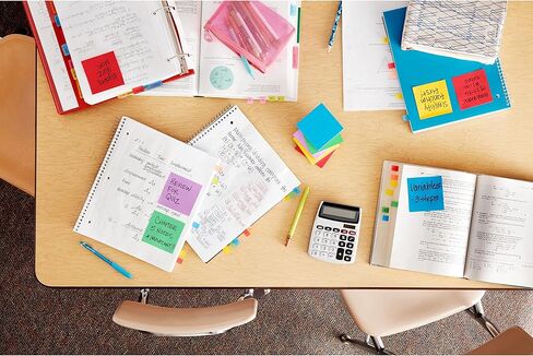 ورق ملاحظات فائق اللصق من Post-it، 3x3 بوصة، 15 وسادة، 2X قوة الالتصاق، مجموعة Summer Joy، ألوان متنوعة (654-15SSJOY) in Kuwait
