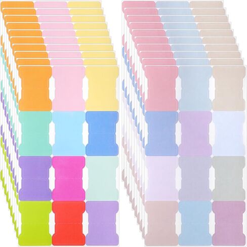 JJUNW 20 Sheets Sticky Index Tabs, Tabs for Notebooks, Writable Blank Monthly Index Tabing Annotation Planner Tab, Divider Tab for Diary Notebook Bookmark in Kuwait