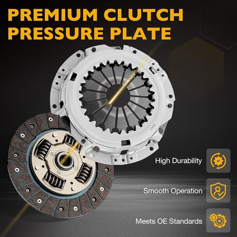 Gledewen Transmission Clutch Kit Set Compatible with Subaru Outback 00-09, 99-13 Forester, 99-16 Impreza, 16-17 Crosstrek, 03-06 Baja, 00-09 Legacy, 13-15 XV Crosstrek Replaces 15-021 15-004 623346600 in Kuwait