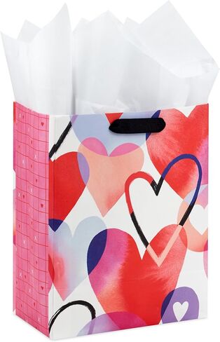 Hallmark 15" Extra Large Gift Bag with Tissue Paper (Happy Valentine's Day) in Saudi Arabia
