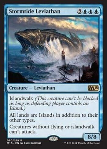 Magic The Gathering - Stormtide Leviathan (080/269) - Magic 2015 in Kuwait