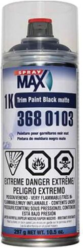 U. S. Chemical and Plastics 3680103 Trim Paint Matt Black in Saudi Arabia