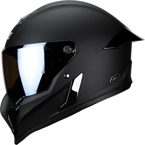 HAX Full Face Motorcycle Helmet for Adult Men and Women, DOT & ECE 22.06 Certified - Powersports Advanced Ventilation Motocross Helmet for Motorbike Street Bike in Saudi Arabia