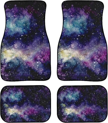 Botanical Floral Plant Pattern Car Floor Mats 4Pcs White Peonies Trees in Chinoiserie Style Floor Mats for Cars Custom Front Rear Vehicle Rugs Universal Auto Accessories for Trucks Sedans in Saudi Arabia