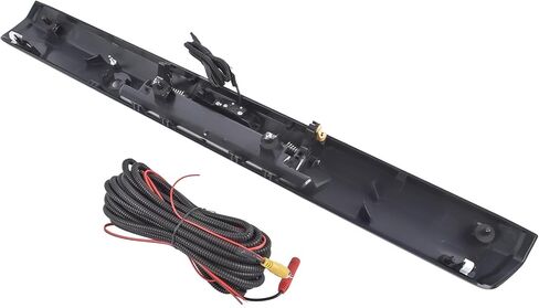 مقبض الباب الخلفي مع استبدال الكاميرا الاحتياطية للرؤية الخلفية لسيارة Ford F-250 F-350 F-450 Super Duty 2017-2022، بدون زر تحرير #HC3Z-9943400-NA HC3Z-9943400-NB Mixizap in Kuwait
