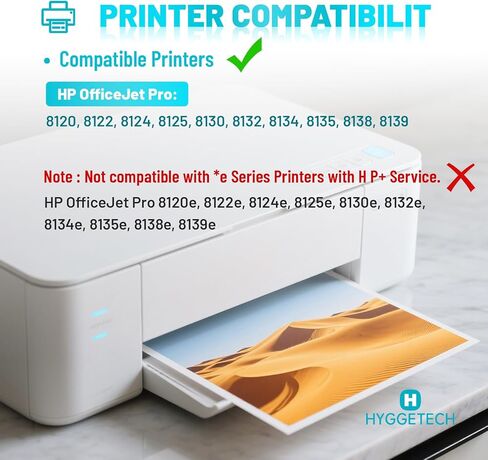 923XL Ink Cartridges With Chip Compatible for HP 923XL Ink Cartridges Combo Pack 923 ink cartridges for hp printers Works with OfficeJet Pro 8120 8122 8124 8125 8130 8132 8134 8135 8138 8139 in Saudi Arabia