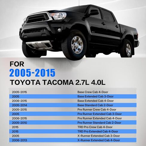 Front Skid Plate w/Sound Insulation Cotton Compatible with 2005-2015 Tacoma Base Pre Runner TRD Pro X-Runner Replacement for PT212-35075 Engine Under Cover Protector Aluminium 6mm in Saudi Arabia
