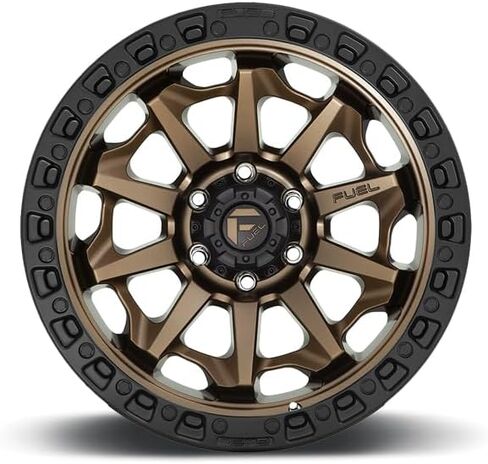 FUEL OFF-ROAD D696 COVERT 17X9, 6X5.5, 5.04, 1mm MATTE BRONZE BLACK BEAD RING - D69617908450 in Kuwait