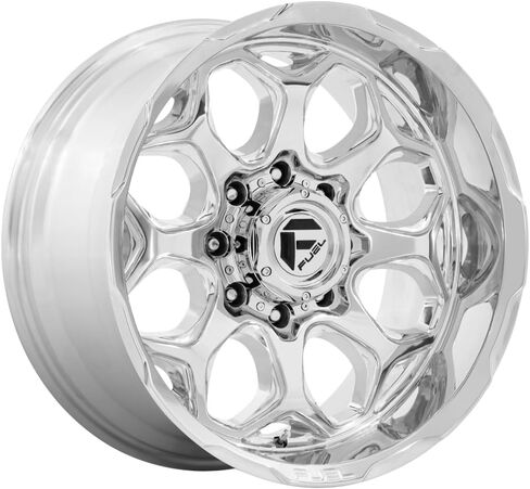 FUEL OFF-ROAD FC862 Scepter 22X12 6X135 4.77-44mm Polished Milled - FC862HX22126344N in Kuwait