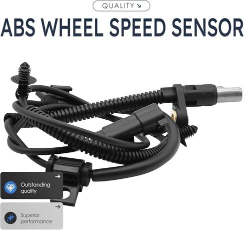2Pcs Front Left and Right Abs Wheel Speed Sensor Compatible with Ford F-250 Super Duty F-350 F-450 F-550 Bc3Z2C204A Als2081 W/Twin I-Beam Suspension 11 12 13 14 15 16 2011 2012 2013 2014 2015 2016 in Saudi Arabia