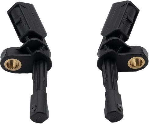 2PCS ABS Wheel Speed Sensor Rear Left & Right Compatible With AUDI VOLKSWAGEN A3 BEETLE CC EOS GOLF SERIES GTI JETTA JETTA CITY PASSAT PASSAT CC Replaces 1K0927808 1K0927807 WHT003859 WHT003859C 05-22 in Kuwait