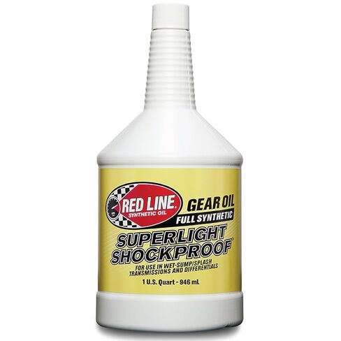 Red Line 58504 75W90 Full Synthetic Superlight Shockproof Gear Oil - 1 Quart in Kuwait