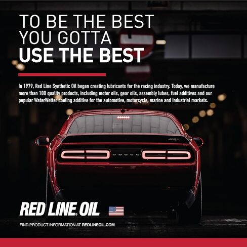 Red Line 58504 75W90 Full Synthetic Superlight Shockproof Gear Oil - 1 Quart in Kuwait