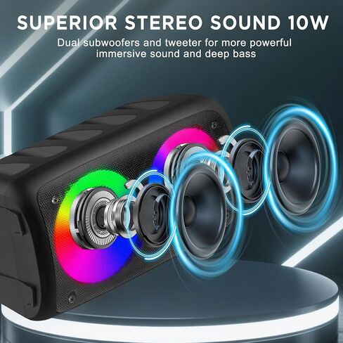 Karaoke Machine,Outdoor Bluetooth Speaker, PA Speaker with 1 Wireless Karaoke Microphones Wireless for Adults Kids with Upgraded Subwoofer, Support TWS/TF/USB/AUX for Home Party Outdoor in Saudi Arabia