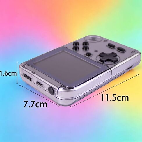 Retro Video Game with 289 Classical FC Games Handheld Game Console 2.8-Inch Color Screen (Gray) in Kuwait