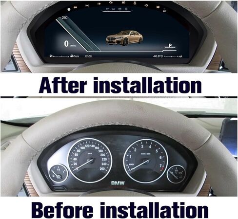 12.3 بوصة متوافق مع BMW F30 F31 GT-F34 F32 F33 F36 2013-2020 لوحة القيادة الرقمية عداد السرعة لوحة العدادات العنقودية in Kuwait