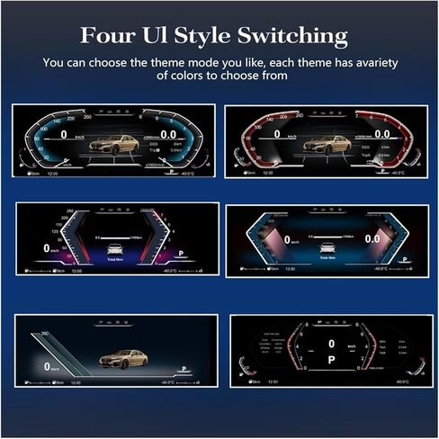 12.3 بوصة متوافق مع BMW F30 F31 GT-F34 F32 F33 F36 2013-2020 لوحة القيادة الرقمية عداد السرعة لوحة العدادات العنقودية in Kuwait