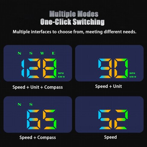 Car Heads up Display for Cadillac Escalade IQ 2024-2026 Digital Speedometer for Car HUD Head up Speed Displays Interior Accessories in Kuwait
